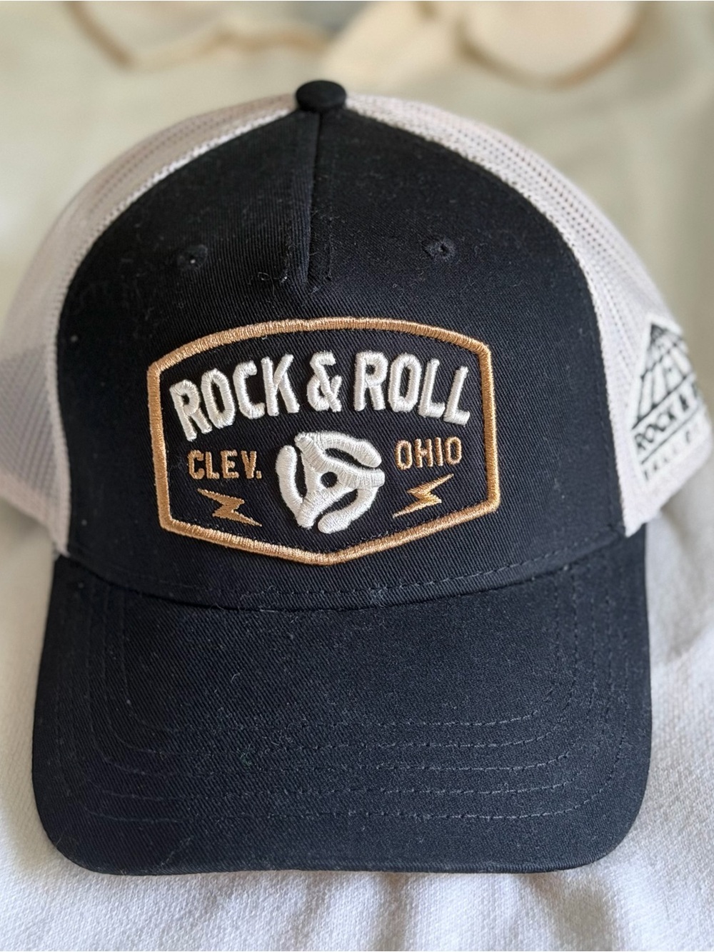 Rock & Roll Hall of Fame Trucker Hat - Black & White